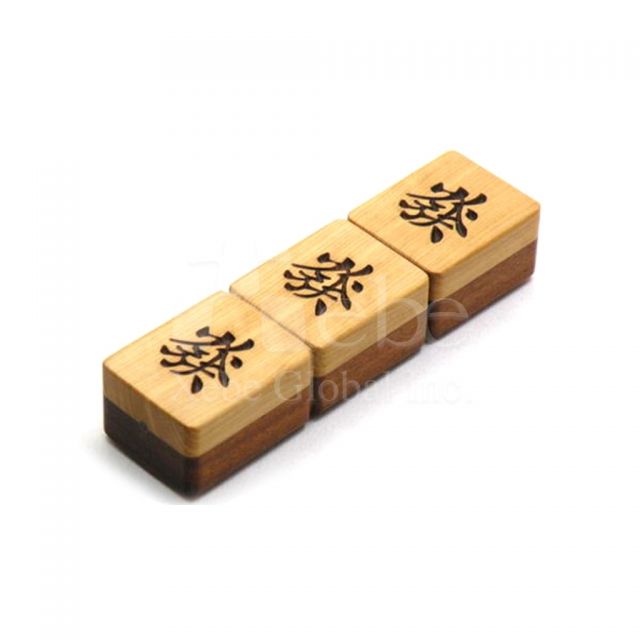 麻將wood usb手指創意禮物