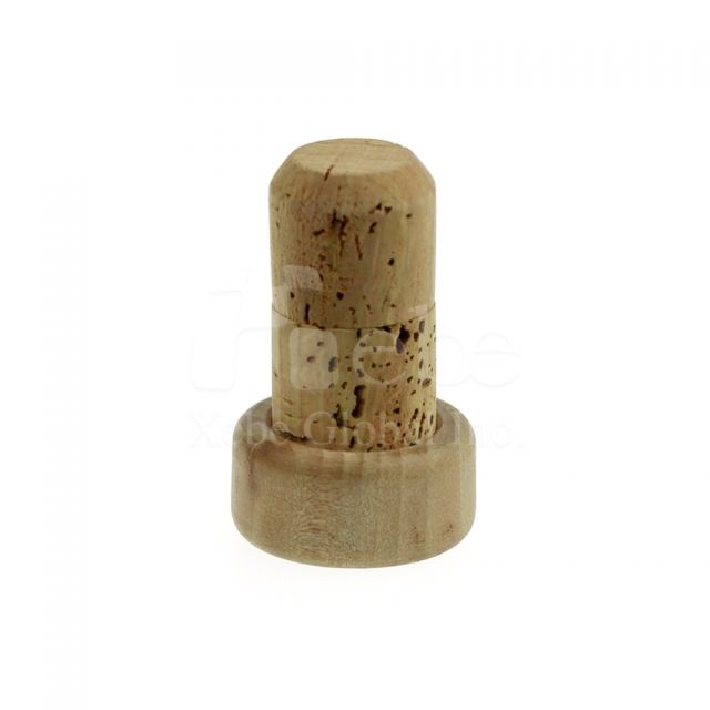 軟木塞wood usb手指創意禮物