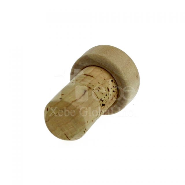 軟木塞wood usb手指創意禮物