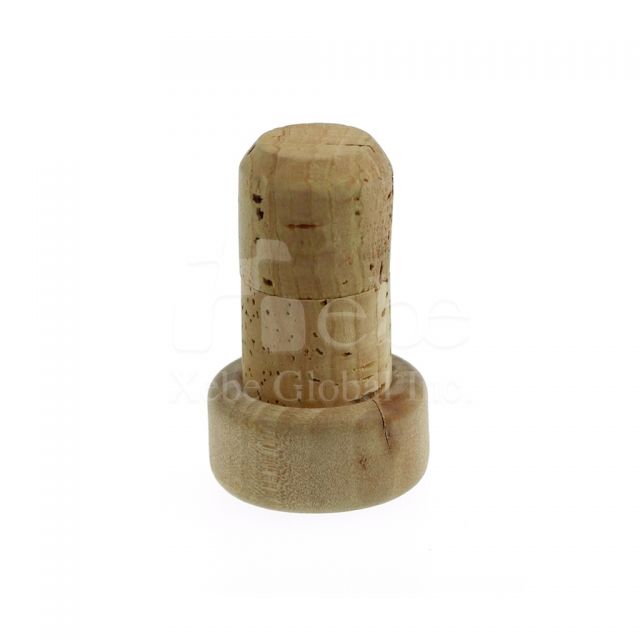 軟木塞wood usb手指創意禮物