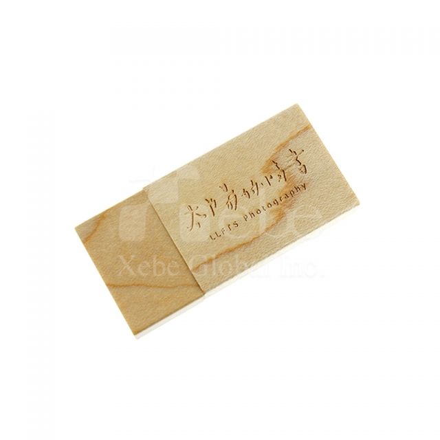 木頭訂造USB手指 股東會贈品