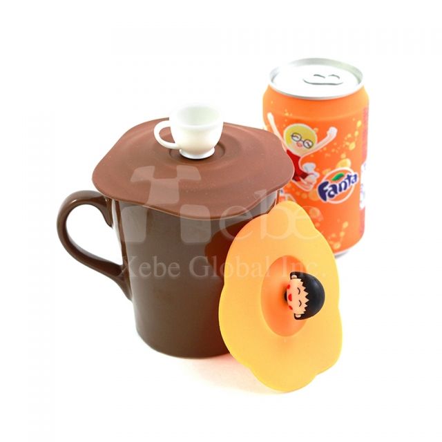 特殊造型軟膠杯蓋