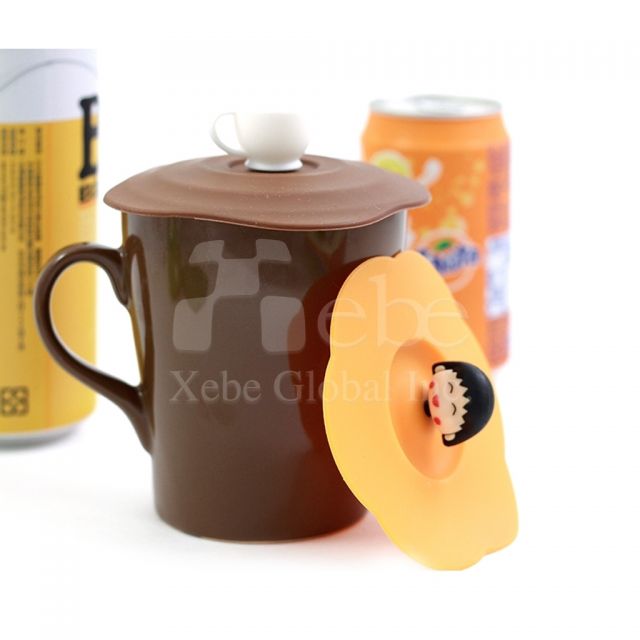 特殊造型軟膠杯蓋