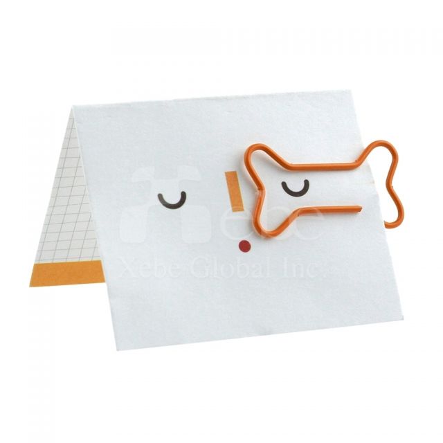 文具禮品 骨頭萬字夾