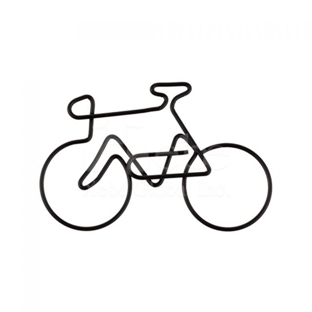 辦公文具用品 單車萬字夾