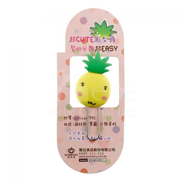 造型萬字夾訂造禮物