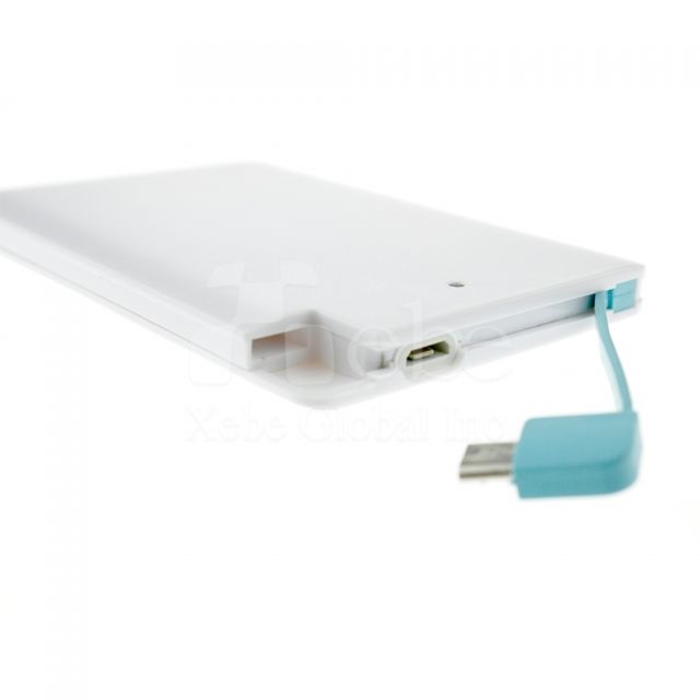 外置充電器印刷輕薄名片型行動電源印製