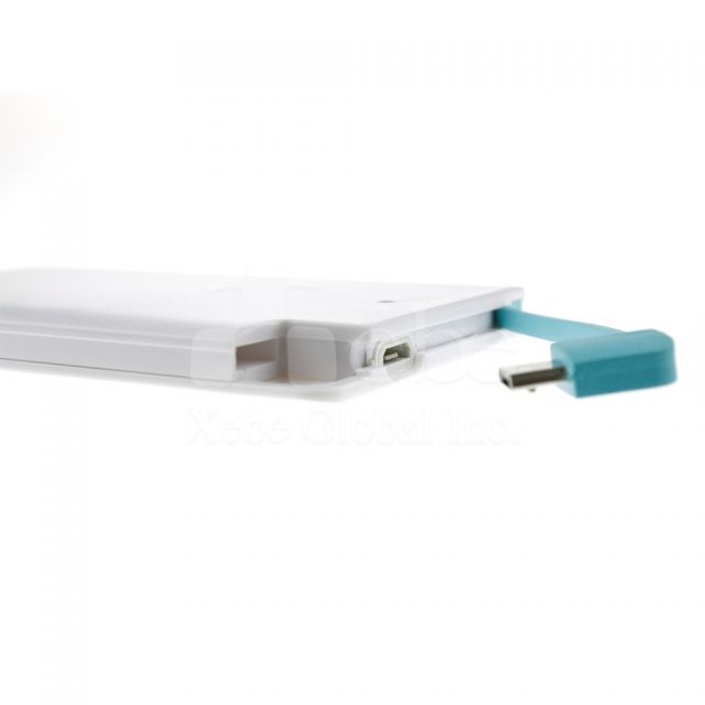 外置充電器印刷輕薄名片型行動電源印製