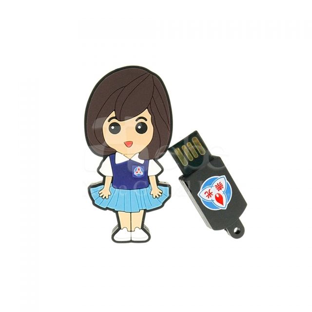 女學生造型訂造USB手指 畢業禮物推薦