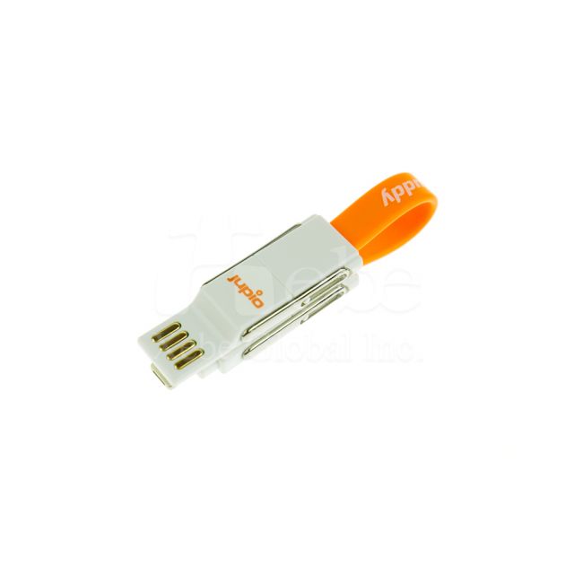 客製化LOGO輕巧三合一叉電線
