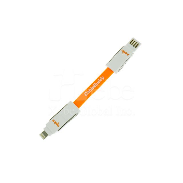 客製化LOGO輕巧三合一叉電線