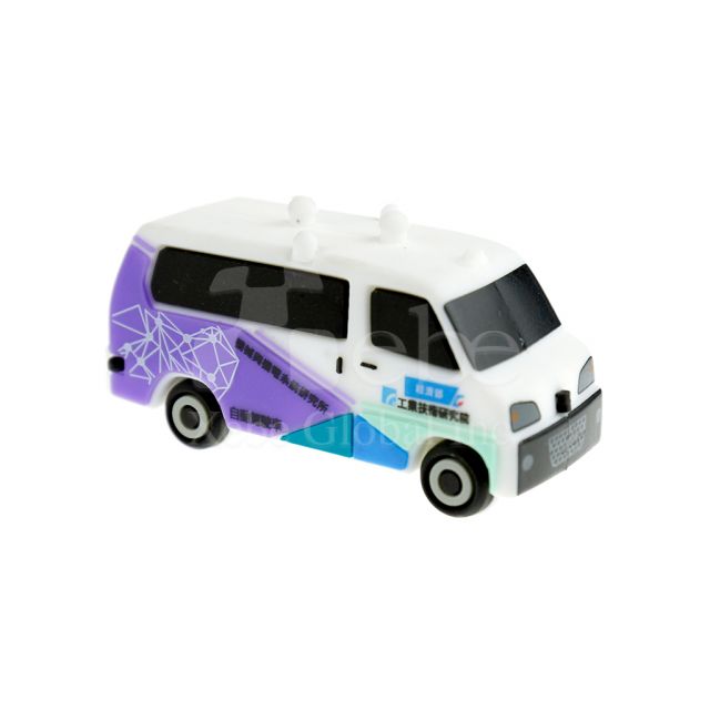 企業LOGO繽紛自動駕駛車USB手指