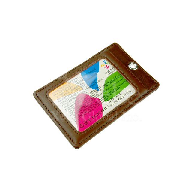 棕色皮革卡片套