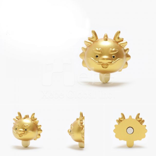 立體Ｑ版龍造型定造磁鐵