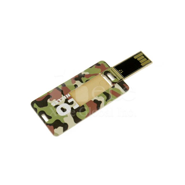 滿版印花卡片式禮品USB手指