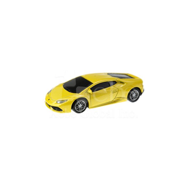 黃色跑車精緻造型USB手指