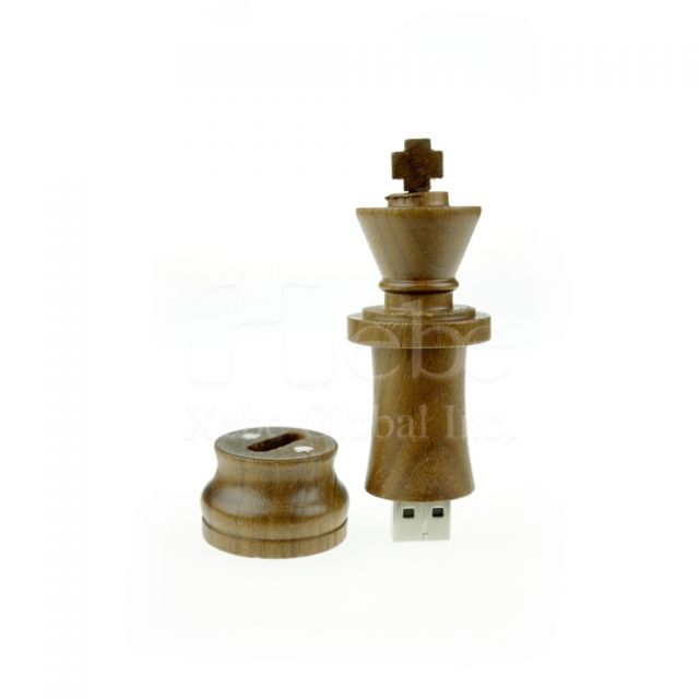 西洋棋木質USB手指 木頭USB手指訂造 