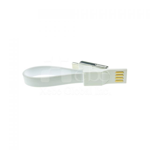 鎖匙扣LOGO三合一充電線 尾牙禮品