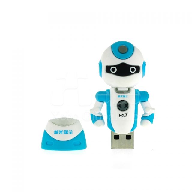立體robot造型USB手指 