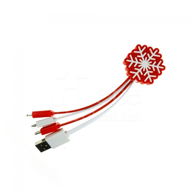 雪花造型訂造叉電線 