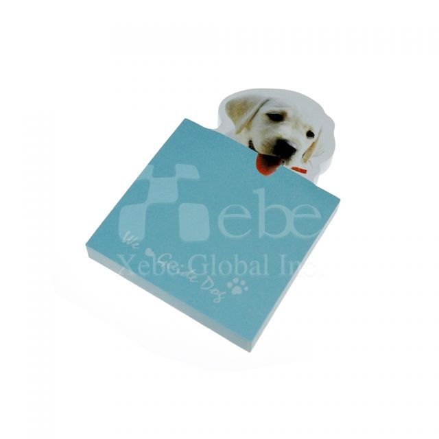 導盲犬造型便利貼 訂造memo貼