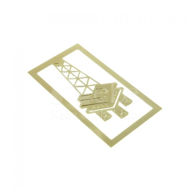 Custom two ways metal paperclip 