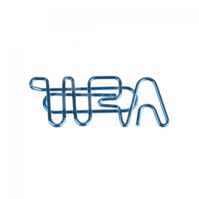 訂造英文造型萬字夾