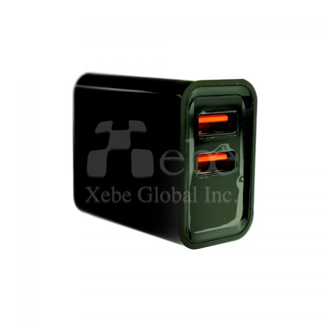 訂造雙孔USB charger 電壓電流顯示充電器訂造 
