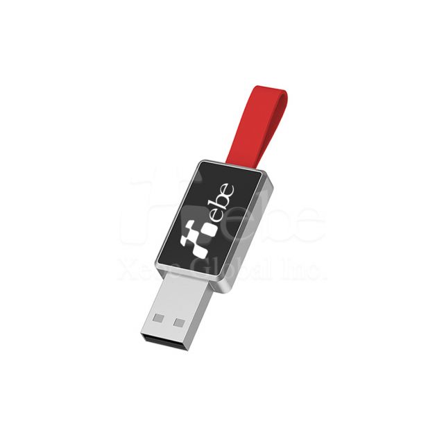 紅色logo發光USB手指
