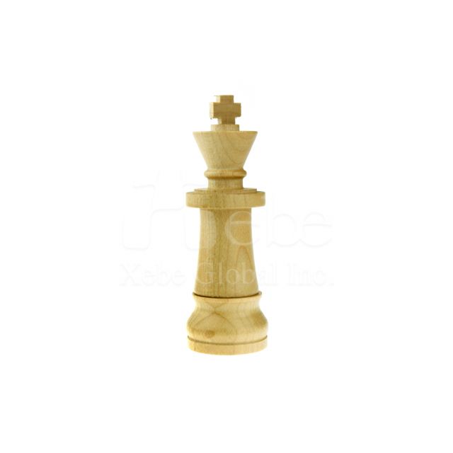 鬥智西洋棋木頭USB手指 