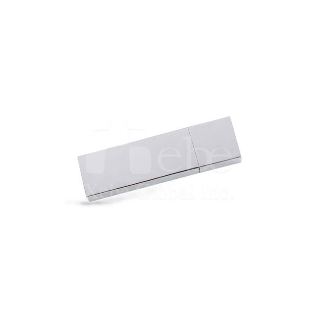 質感銀客製化LOGO USB手指