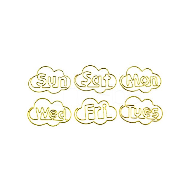 星期六Saturday萬字夾