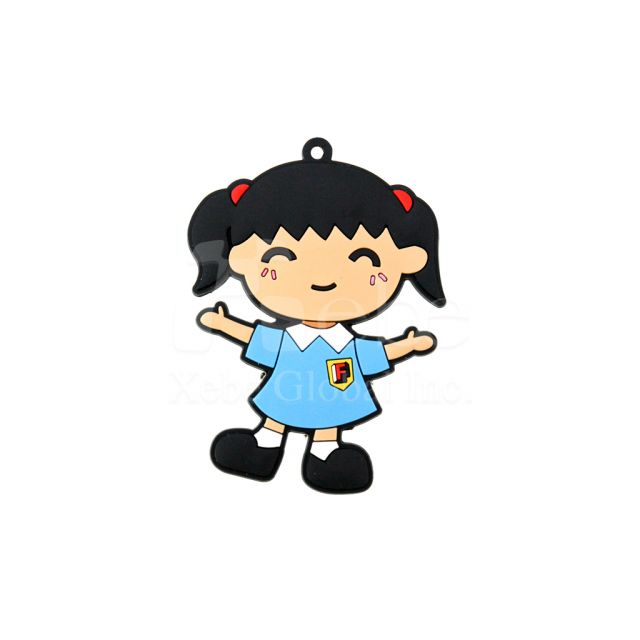 可愛小學生造型磁鐵