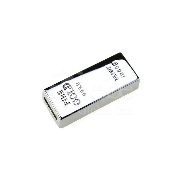 銀條造型USB手指