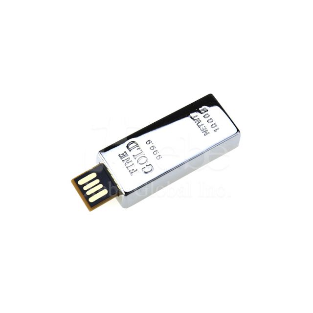 銀條造型USB手指