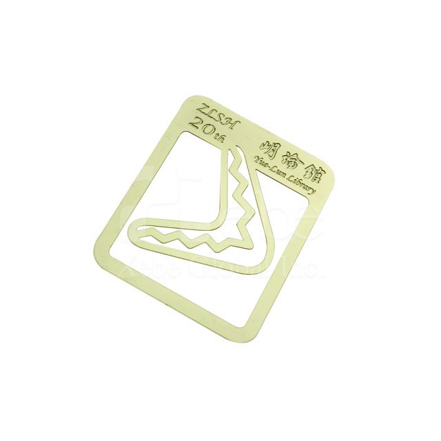 回力鏢金屬萬字夾訂造