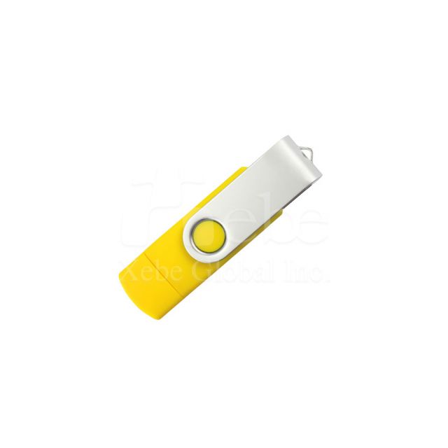旋轉式雙頭訂造USB OTG手指