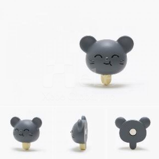 可愛胖胖鼠造型訂造磁鐵