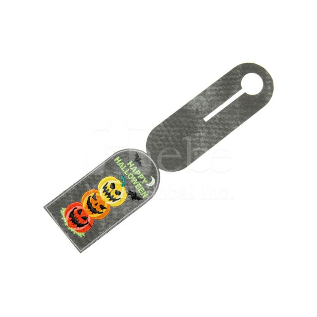 電繡南瓜行李牌 萬聖節禮物