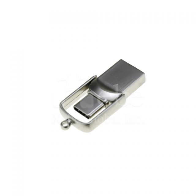 USB 3.0銀色質感隨身碟