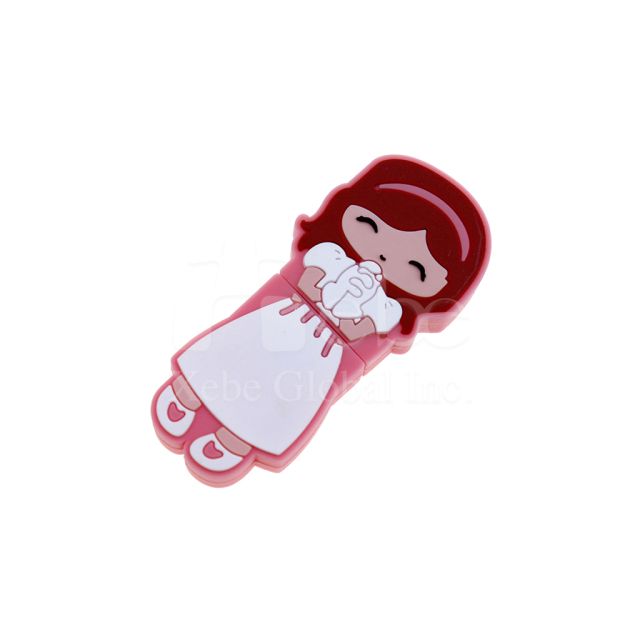 女孩造型USB手指製作