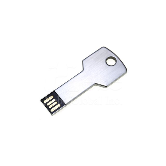銀色鑰匙金屬USB手指