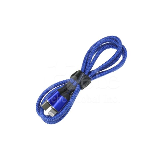 藍紫色四合一USB叉電線