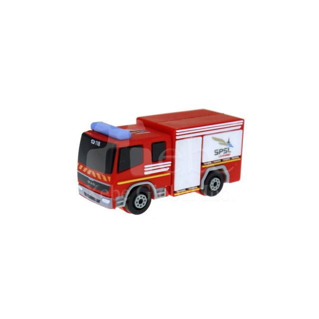 消防車造型USB手指 宣傳禮品