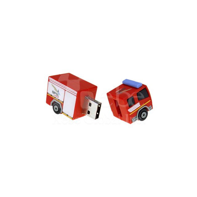 消防車造型USB手指 宣傳禮品
