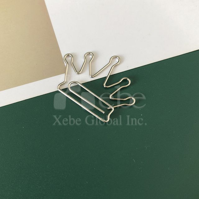 王冠造型訂造萬字夾