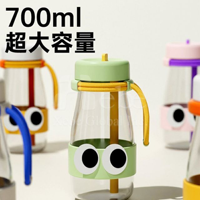 玻璃吸管杯 訂造隨行杯