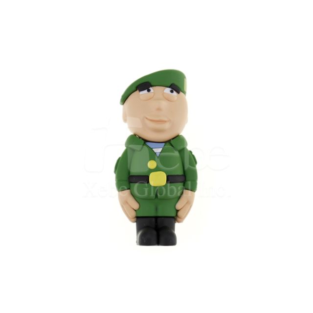 軍人造型USB手指
