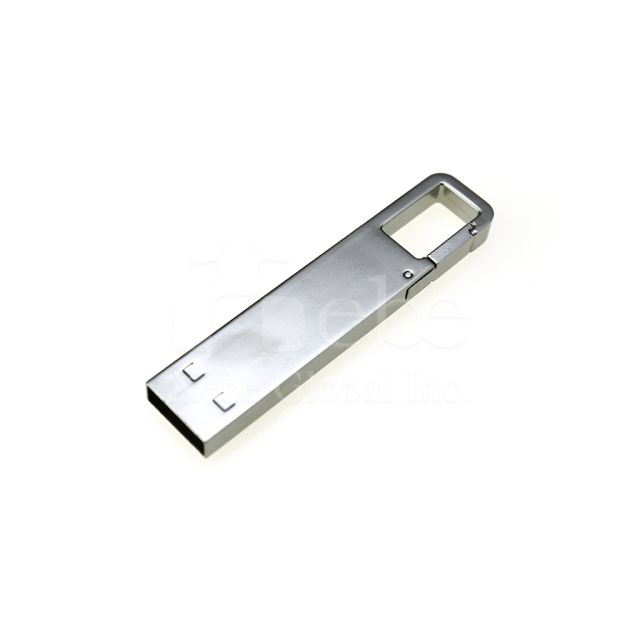 金屬方形扣環USB手指