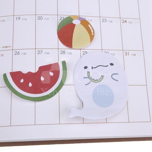 夏日海灘訂造memo紙